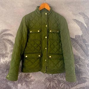 “J. Crew” quilted downtown field jacket | S